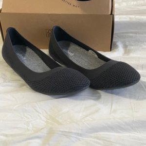 Allbirds • Women’s Treebreezers Ballet Flats in Navy Night Size 8.5